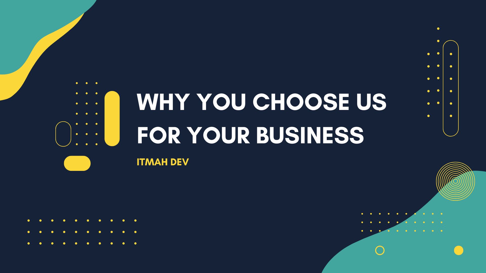 Why Choose Us: What Makes Itmah Dev the Right Digital Partner
